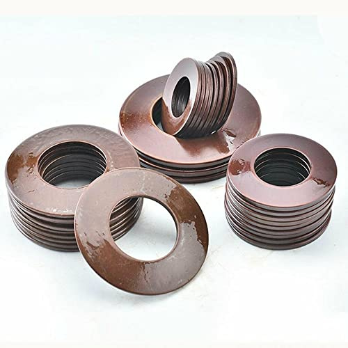 Rondelle elastiche a compressione 60Si2MnA da 20 pezzi - Diametro esterno 14/16/18 mm, Diametro interno 7,2-9,2 mm, Spessore 0,35-1 mm(14 x 7.2 x 0.35mm)