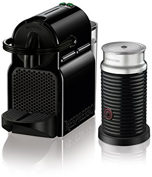 Nespresso Inissia Espresso Machine by De'Longhi with Milk Frother, 24 ounces, Black
