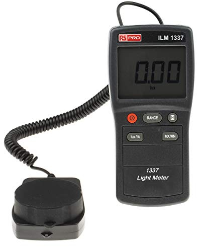 RS PRO ILM 1337 Luxmeter, 0,01 lx, ±3% ± 5 Stellen