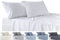 Todocama – Juego de Sábanas de 4 Piezas – Sábana Bajera Ajustable – Encimera - Dos Fundas de Almohada de 50x80cm. (Cama 150-150x190/200 cm, Blanco)