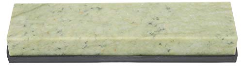 10000 Körnungen Schleifstein Natürlicher Grünstein-Messer Schleifstein Home Oil Stone Schleifstein-Schärfstein-Set mit Silikonbasis für Messer