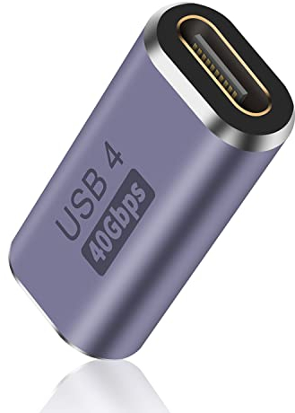 Duttek USB C Coupler 40Gbps, USB C Female to Female Coupler supports 8k@60HZ and 100W fast charging, Type C Adapter Compatible with Thunderbolt 3/4,USB Type C interface devices