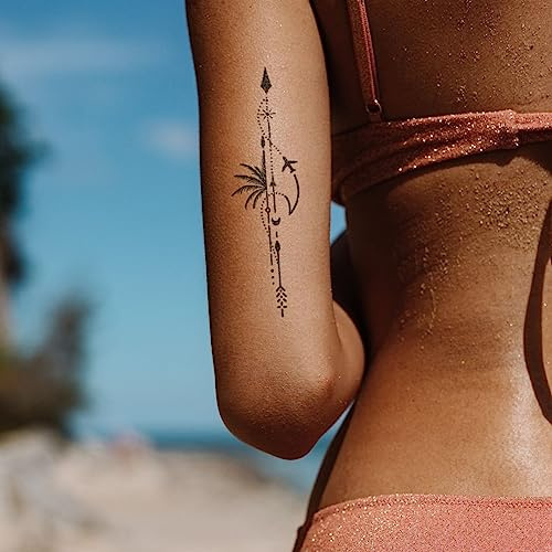 MyJagua Tattoo • Weltreise | 1-2 Wochen Tattoo | Auf Pflanzenbasis | Hautverträglich | Wasserfest | Neue Tattoo Technologie | Kein Klebe Tattoo