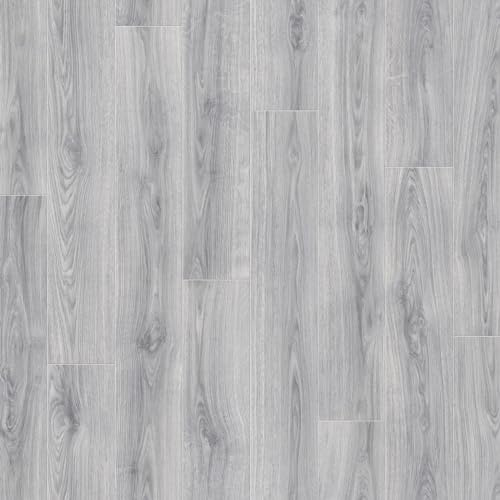 Light Grey Oak Siren Vinyl Flooring 4mm Thick Durable Felt Backed Lino Kitchen Bathroom (2m x 2m)