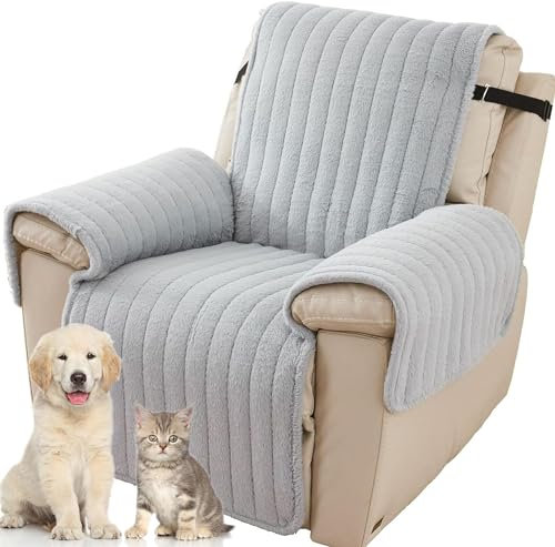 Sesselschoner für Relaxsessel Fernsehsessel, Sesselschoner mit Armlehne, Sesselüberwurf Sesselüberwürfe, Fernsehsessel Bezug, Schonbezug Sessel, Sesselschoner Rutschfest, Sesselauflage ( Color : Color