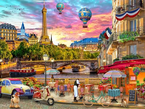 Vermont Christmas Company Puzzle de 550 pièces – Grandes pièces – Entièrement emboîtables et de Forme aléatoire – 61 x 45,7 cm