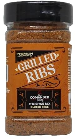 Grilled Ribs - Mix di spezie per nervature di maiale al barbecue, 220 g