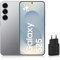 Samsung Galaxy S25, Smartphone Android 5G avec Galaxy AI, 128 Go, Chargeur secteur rapide 25W inclus, Smartphone déverrouillé, Gris, Version FR