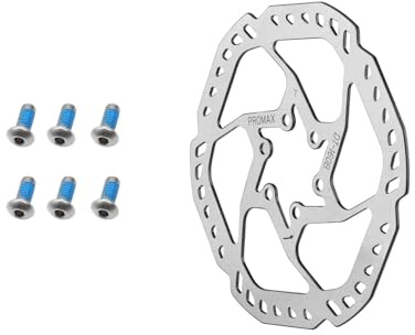 Fahrrad Bremse Disc gelocht Bremsscheibe 160 mm 6 Loch Neu WAVE DT-160B | Inkl. 6 Schrauben
