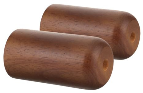 Gadpiparty 2piezas Remates De Madera Para Lámparas Diy Aptos Para Mesas y Colgantes