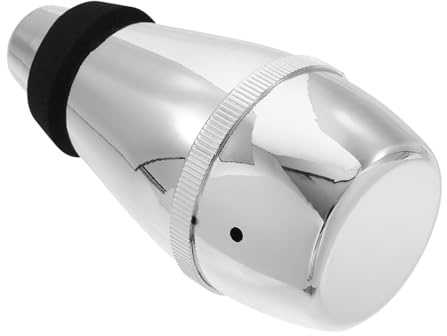 BESPORTBLE Alto Trumpet Mute Dampener in Silver Abs Material for Trumpet Sound Mute Musical Instrument Accessories