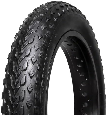 Vee Tires Mission Command E-Bike Tire, 24 x 4 Bike Tire, Black