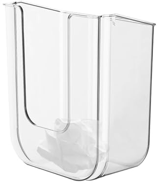 Caja De Soporte De Limpieza De Baño - Organizador De Soporte De Toallitas | Contenedor De Almacenamiento De Toallitas De Pared, Contenedor De Almacenamiento De Cajas De Tejido Montada En La Pared, Dis