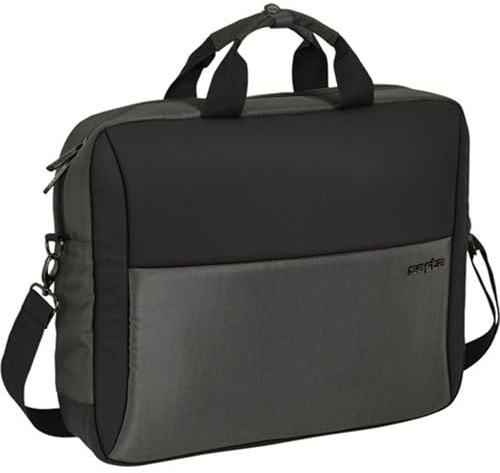 SAFTA | Housse pour Ordinateur Portable 10 Pouces Business Grey Design élégant - Housse Portable résistante à l'eau et Compatible avec Ultrabooks, tablettes et Netbooks