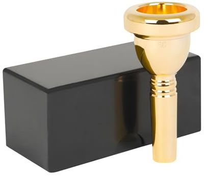 YUOIUX Embout buccal professionnel en cuivre conçu pour les amateurs de trombone et les débutants, antirouille
