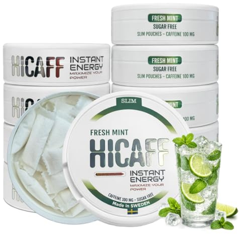 HiCAFF Instant Energy (10-pack, Fresh Mint)