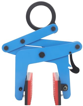 C-Juzarl Versetzzange Bordsteinzange 390 kg Hebezange Steinzange Bordsteinträger, Verstellbare Öffnung 3-8cm, für Steine Anheben und Transportieren (Blau)