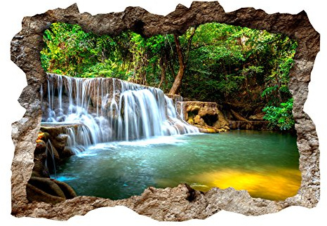 murando - Fototapete Vlies Poster Loch Panorama, 70x50 cm, Schlafzimmer | Full HD Druck, 3D-Effekt, lichtbeständige Farben, ideal fürs Wohn- oder Schlafzimmer, schnelle Montage, lichtbeständig, edel