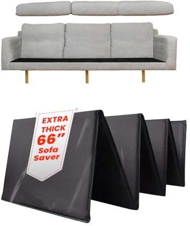 LAMINET Deluxe Extra Thick Sagging Furniture Cushion Support Insert| Seat Saver| New and Improved| Extend The Life of Your Sofa| 60% Thicker - Sofa - 17 L x 66 W