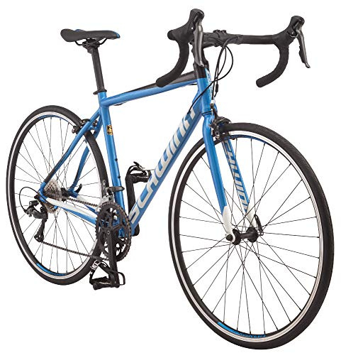 Schwinn Fastback AL Claris Adult Performance Road Bike, Beginner to Intermediate Bicycle Riders, 700c Wheels, 16-Speed Drivetrain, Large Aluminum Frame, Blue