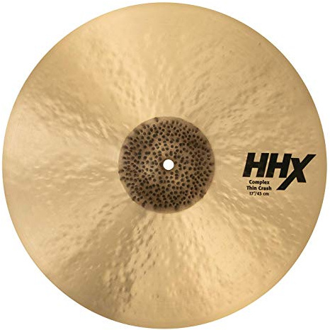 Sabian HHX Komplexes Dünnes Crash-Becken Natural 43 cm