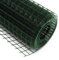 Malla de alambre cuadrada 12x12mm de color verde, rollo 5m y altura 50cm, de acero galvanizado