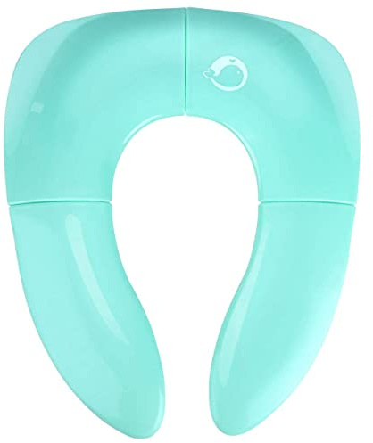 Réducteur de Toilette Enfant, Siège de Toilette Pliable, Réducteur WC Bebe, Siège d'entraînement de Toilette pour Enfant, Antidérapant, avec Sac de Voyage