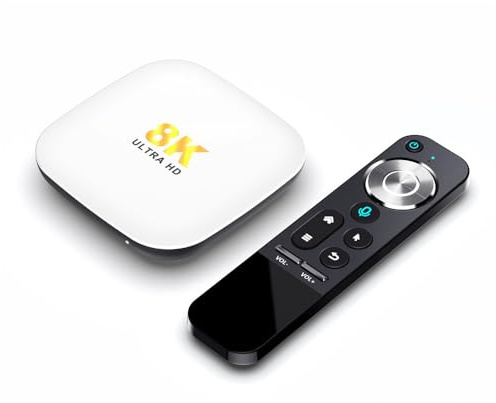 X88 Android 13.0 TV Box, H96 Max M2 4 GB RAM 32 GB ROM RK3528 Quad-Core WiFi6 Dual Band 2.4G/5.8G Ethernet 1000M BT5.0 8K HDR10+ Ultra HD USB3.0 Smart Home Player, H96MAXM2-32GB