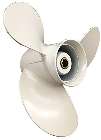 BARDOVEN 6-8HP 8,5 x 7,5 Aluminium-Propeller 7 Zähne passend für Yamaha Außenbordmotor 6G1-45941-00-EL