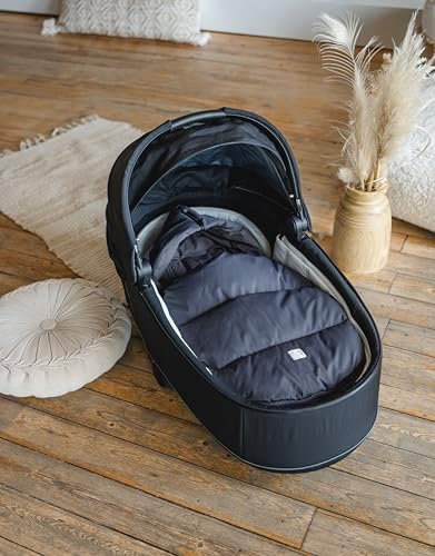 Kaiser LITTLE DOWWNY Babyschalen Fußsack aus Daune (anthracite) 6536024