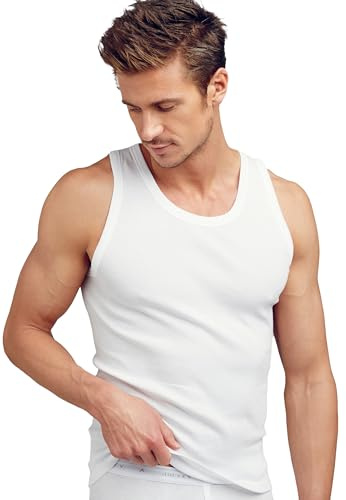Jockey Men's Classic Vest - 3 Pack, White, 3XL