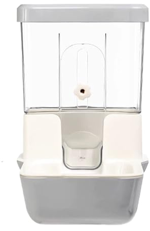 Food & Water Dispenser | Automatic Hamster Dispenser | Large Capacity Storage Bowl for Parrots Ferrets Hedgehogs