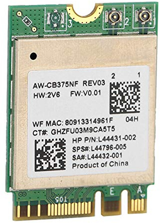 Generic RTL8822CE Wireless WLAN WLAN Network Tarjeta de Trabajo de 1200 Mbit/S 802.11ac para 5.0, 10 Compatibles