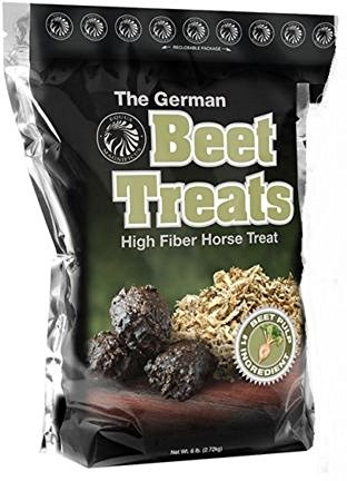 German Horse 6 lb Pony Training Bite Size Beet Pulp High Fiber Content Treats Nuggets Muffins Snacks