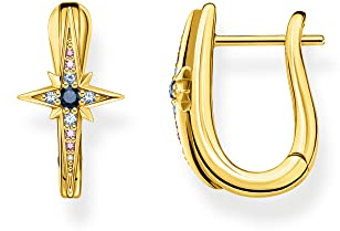 Thomas Sabo Damen-Creolen 925er Silber Glasstein 32019567