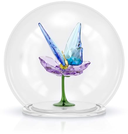 Swarovski Idyllia Glaskugel Schmetterling und Blume