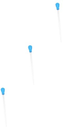Kisangel 3pcs Fish Tank Cleaner Aquarium Dropper Pipette Feeder Gravel Cleaner Waste Removal Tool Manual Cleaning Kit