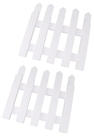 SUPVOX Recinzioni in Legno Per Interni Miniatura Da Metri Ornamento Per Esposizione Recinzioni Da Giardino Articoli Per Feste