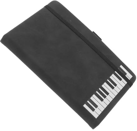 Happyyami Notizbuch Mit Musikthema Und Pu- Für Notizen Skizzen Und Für Musikliebhaber Schüler Und Büromitarbeiter Hochwertiges Schreibpapier Für Kreative Anwendungen