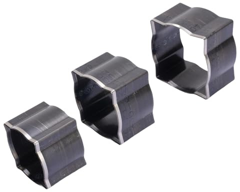 Qcwwy Punching de Cuero Die Set de Cortador de Puñetazo, Acero con Alto Contenido de Acero de para Golpes de Cuero de Artículos para el Hogar