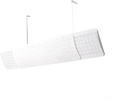 Yuanpgky Deflector de aire acondicionado ajustable de 56 a 91 cm, diseño extensible para unidades de CA montadas en la pared con estructura de panal para dirigir el flujo de aire frío y