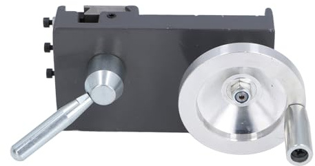 Garosa Mini-Drehschlitten-Schlitten, Handrad aus Aluminiumdruckguss für 8 X 16 210 X 400 Drehmaschinen, Schrauben mit 2,5 Mm Steigung und 2 Griffen Zur Verbesserung der Genauigkeit