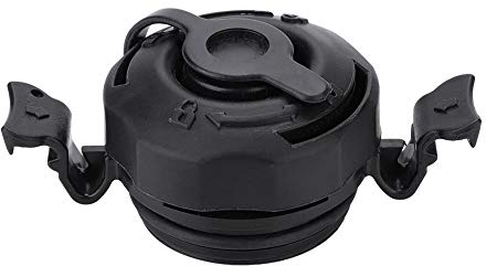 Air Valve, Inflatable Valve 3 in 1 Air Valve Secure Seal Cap Replacement Universal Fit Air Valve for Inflatable Airbed Mattress Black
