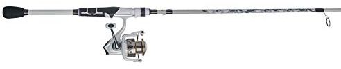 Abu Garcia Pro Max Korkgriff leichtes Karbon-Spinnruten- und Rollen-Kombi-Set – für Süßwasser- und Salzwasser-Raubfischangeln