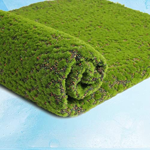 MAGICLULU Piante Stabilizzate Sintetico Balcone Artificiale Lichen Artificiale per La Decorazione Patio (Punto Cromatico Prato Tappeto Erboso Presepe