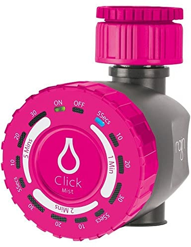 Riegoprofesional Programador de Grifo a Pilas para nebulización Rain Click Mist