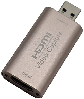 DollaTek Hdmi Capture Card Video Audio Capture Card 4K HDMI zu USB 3.0 Videoaufnahmegerät für Switch PS4 Xbox Streaming Teaching Video Conference oder Live Broadcasting