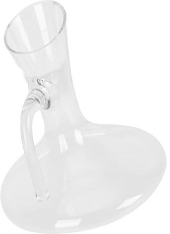 Cabilock Aireador De Vino De Vidrio Elegante Con Boquilla Vertedora Para Dispensador De Jarra De Vino Tinto Artesanía Fina