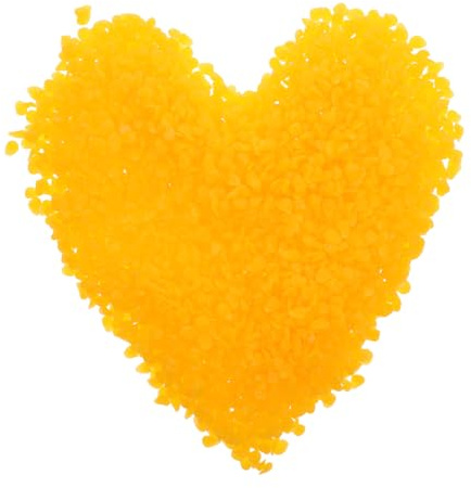 SHINEOFI 1bag DIY Beeswax Pellets Yellow Beeswax for Lipstick Lip Gloss Candle Making Natural Pure Blocks Soap Making