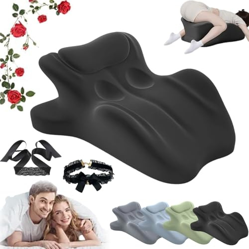 HItianya Coussin Liebora, Oreiller Cousin Liebora, Inclinaison De 27°pour Un Positionnement Parfait, Surprendre Votre Partenaire pour des Moments à Deux Plus Confortables Et Intenses (A)